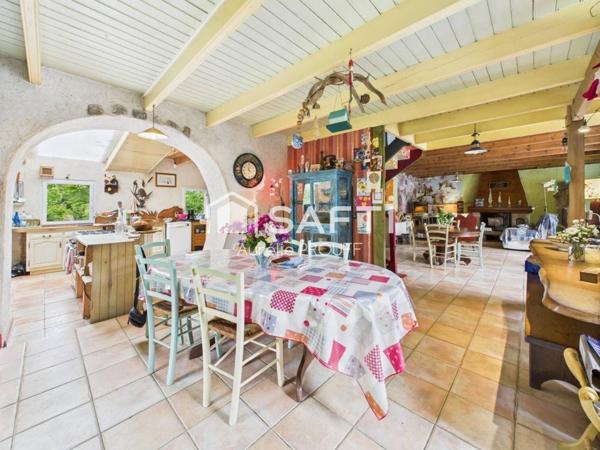 TRES GRANDE MAISON ,CADRE IDYLLIQUE, 228m2, 9266m2