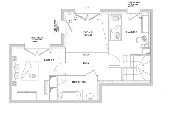 Appartement à vendre 3 pièces 66 m² Louvres