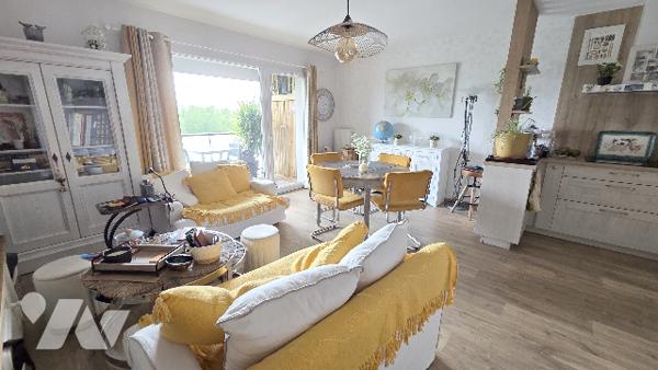 Magnifique appartement récent 2 chambres, loggia et parking