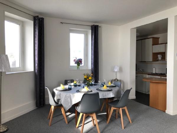 Fécamp ensemble de deux appartements en duplex vue mer