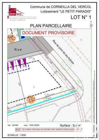 Terrain à vendre 357 m² Corneilla-del-Vercol