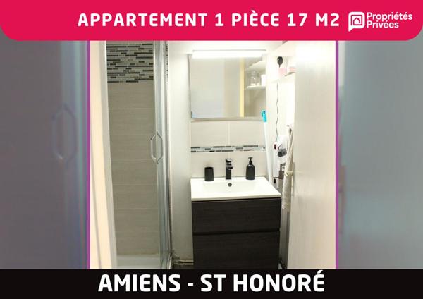 Appartement 1 pièce 17 m2 - Amiens St Honoré-Jeanne d'Arc