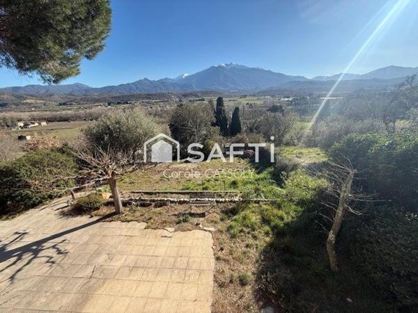 Villa 4 faces avec terrasse et jardin à Eus