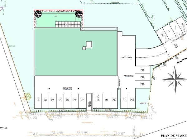 BOURG ARGENTAL 42220 Programme neuf de 9 logements du T2 au T4, 10 garages et 15 places de parkint