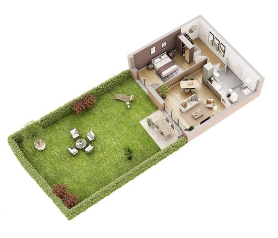 Appartement à vendre 2 pièces 47 m² Amiens