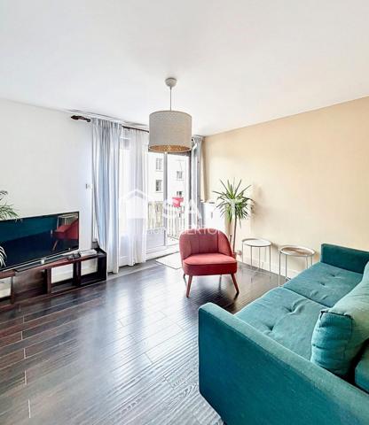 Charmant 2 pièces 43 m2 calme et lumineux