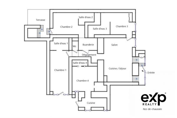 Appartement 5 pièces 131m² proche du lac