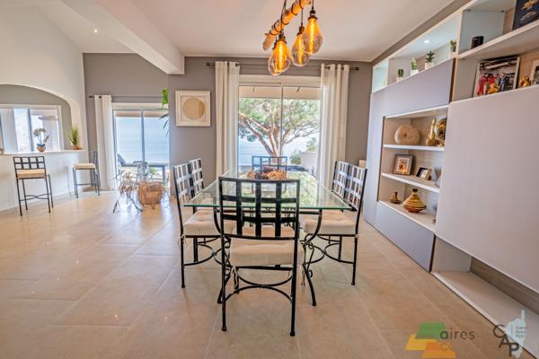 Santa-Maria-di-Lota (20200) Villa de standing T5 magnifique vue mer - jardin et piscine à Miomo