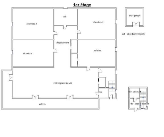 À vendre – Pavillon divisé en deux logements indépendants