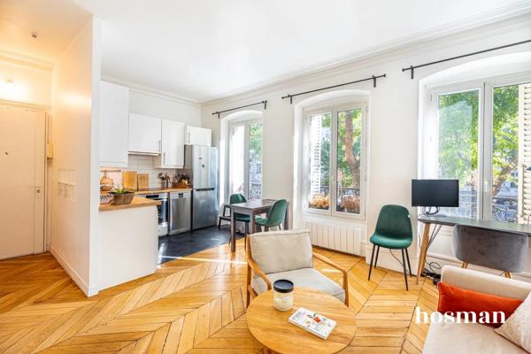 Appartement 2 pièces de 36m² - Parquet en Point de Hongrie - Boulevard de Magenta, Paris