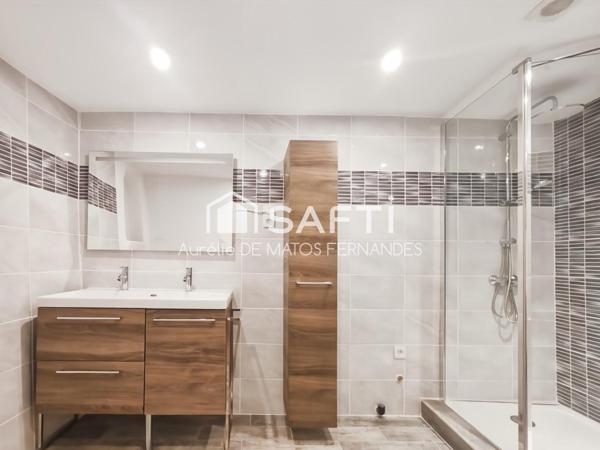 Appartement 70m2, beau potentiel, lumineux, cave