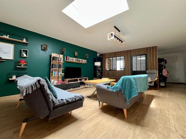 Appartement/loft de 175m² - Le Mans - Quartier Rive Droite - 3 chambres - 2 bureaux