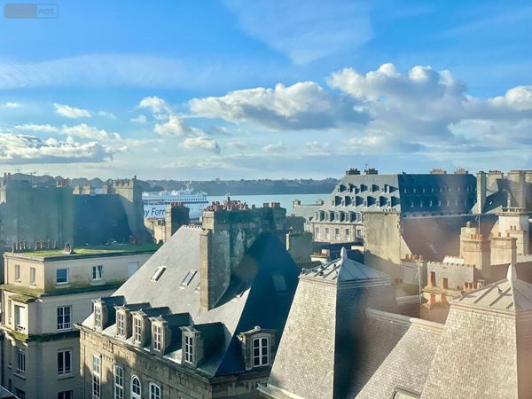 Appartement à vendre à Saint-Malo en Ille-et-Vilaine (35400), ref : 254 intra-muros