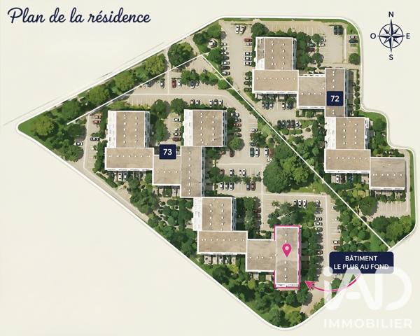 Studio à vendre 23,51 m² La Grande-Motte
