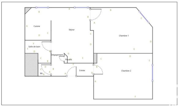 Appartement à vendre 3 pièces 47 m² Cachan