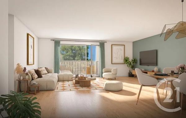 Appartement F3 à vendre  3 pièces - 67 m 2   CHASSE SUR RHONE  - 38