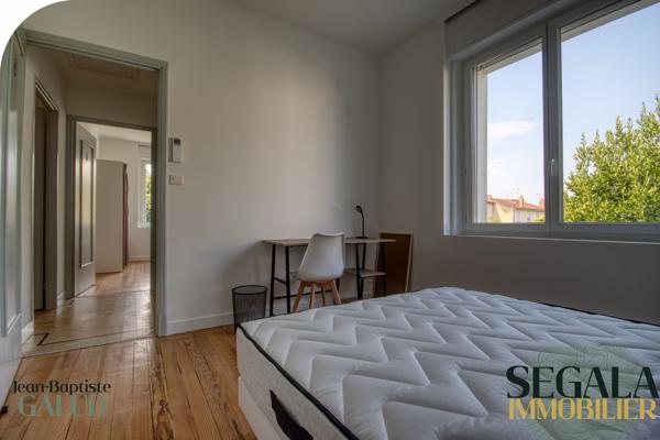 CHAMBRE MEUBLÉE AVEC SALLE D'EAU PRIVATIVE – 480 € CC – À 5 MIN DE LA FAC