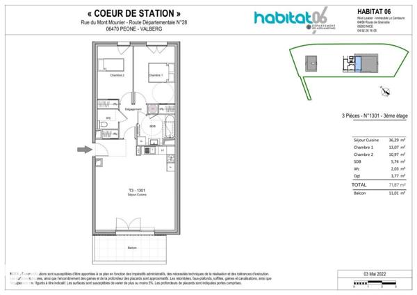 VEFA - COEUR DE STATION - VALBERG - T3