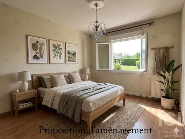 Exclusivité Maison Orvault 93 m2, 3ch, terrain 312m² Sud