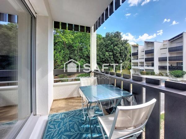 STUDIO AVEC BALCON, PARKING ET CAVE - 24M2 - SAINT- GEORGES-DE-DIDONNE (17110)