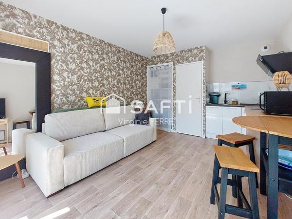 STUDIO AVEC BALCON, PARKING ET CAVE - 24M2 - SAINT- GEORGES-DE-DIDONNE (17110)