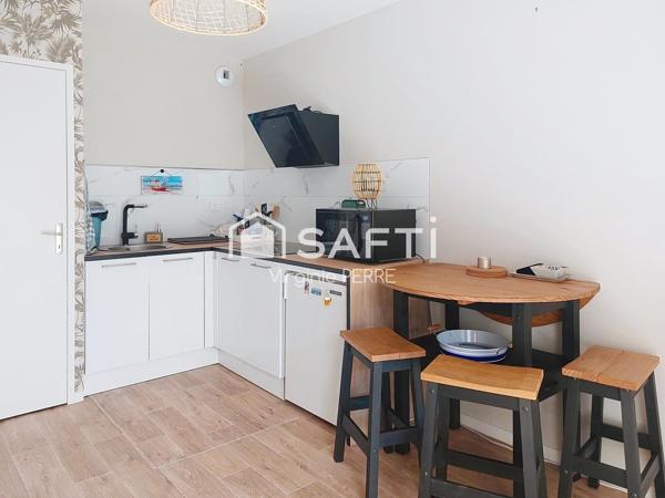 STUDIO AVEC BALCON, PARKING ET CAVE - 24M2 - SAINT- GEORGES-DE-DIDONNE (17110)