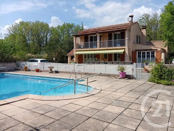Maison à vendre  8 pièces - 190 m 2   FAYENCE  - 83