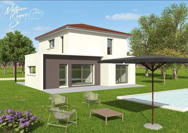 Jolie terrain avec vue pour accueillir tous vos projets de vie !