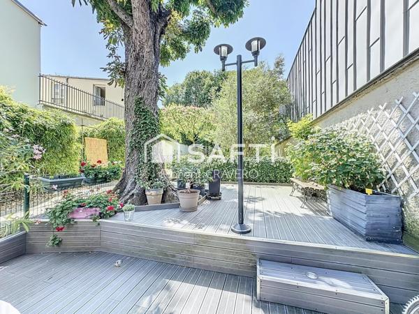 Duplex de 3 chambres avec terrasse – Paris 20e, Saint-Fargeau / Ménilmontant