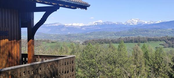 Chalet avec vue panoramique