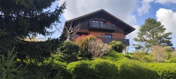 Chalet avec vue panoramique
