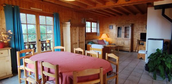 Chalet avec vue panoramique