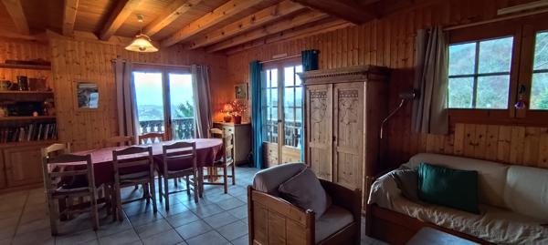 Chalet avec vue panoramique