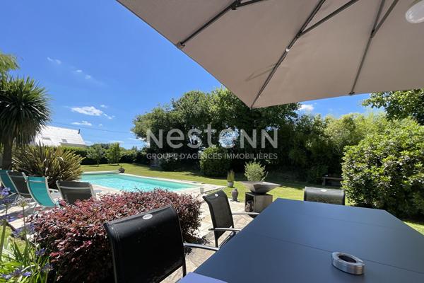 Maison 4 chambres avec 2000 m² de terrain et une piscine