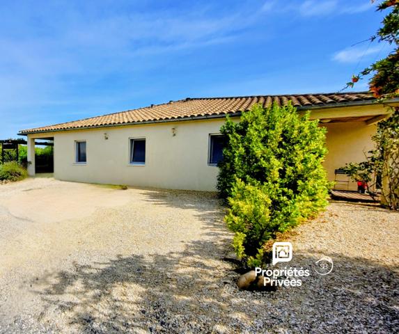 Lagorce - Maison de plain-pied avec logement indépendant - 339 000  HAI