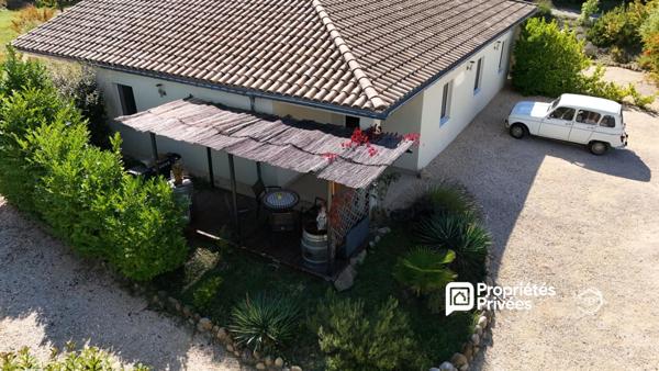 Lagorce - Maison de plain-pied avec logement indépendant - 339 000  HAI