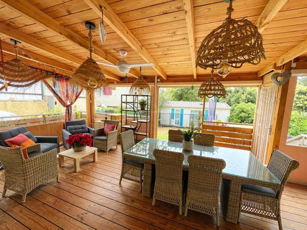 Terrain de loisirs 195 m² avec Mobil Home récent