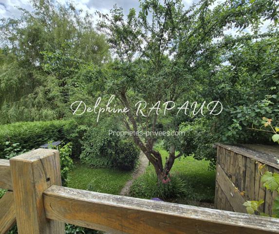 Charmante maison avec jardin bucolique en bord de rivière