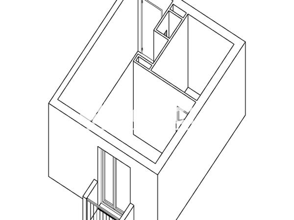 Location Studio 21.9 m² - 730 RUE DE LA CROIX DE LAVIT Montpellier 34090