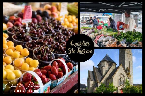 Appartement Rennes 4 pièces - 90.60 m² + Terrasse de 46,38m² - Quartier Sainte Thérèse