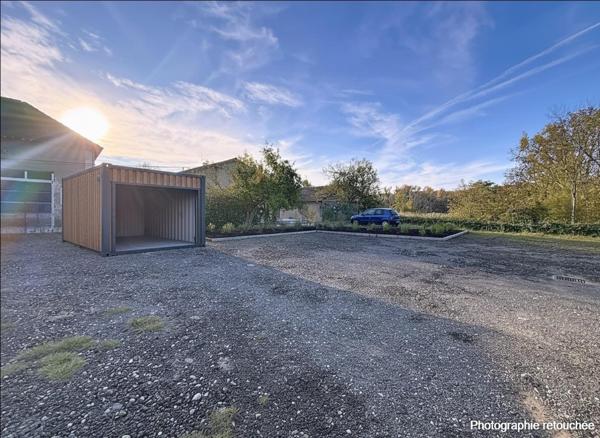 Place de stationnement double boxable