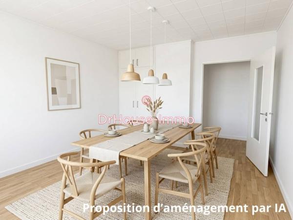 Appartement à vendre 3 pièces de 62 m²