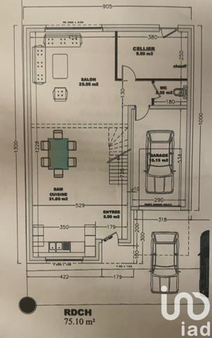 Maison 5 pièces de 152 m² à Stiring-Wendel (57350)