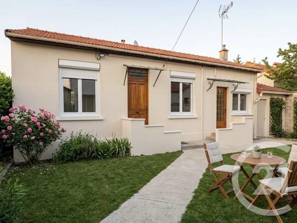 Maison à vendre  2 pièces - 36 m 2   DRANCY  - 93