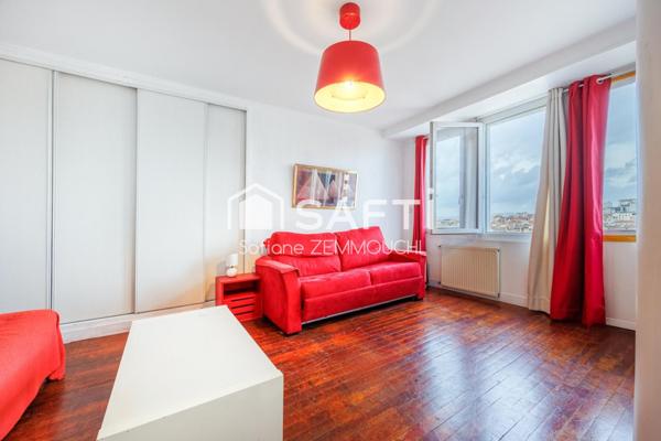 Magnifique studio au dernier étage du building Pouillon, en plein cœur de la Canebière