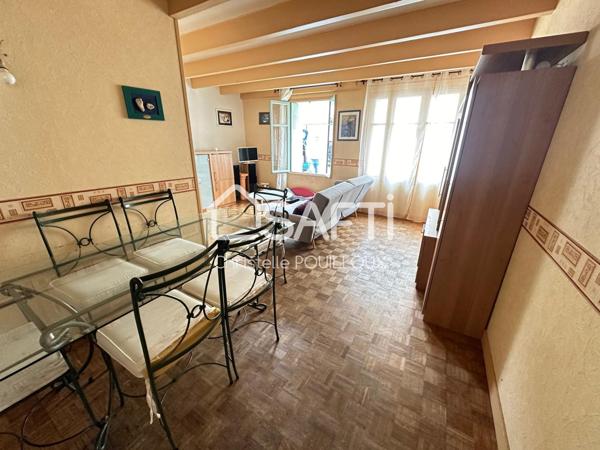 Maison de bourg, 3 chambres, 2 SDB, un garage