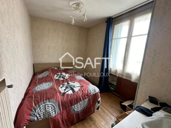 Maison de bourg, 3 chambres, 2 SDB, un garage