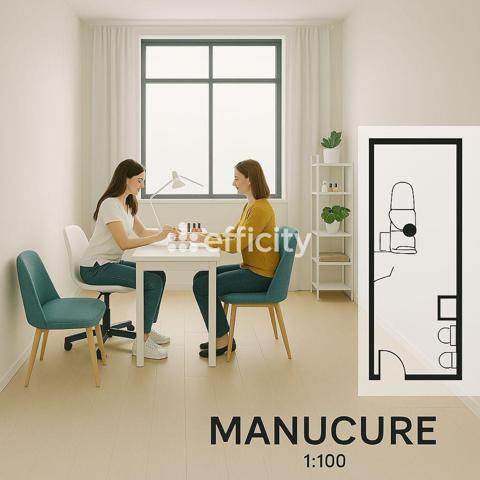 Bureau 1 pièce - 28 m²