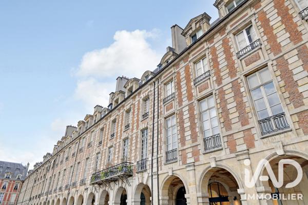 Appartement à vendre 2 pièces 43,02 m² Paris 4