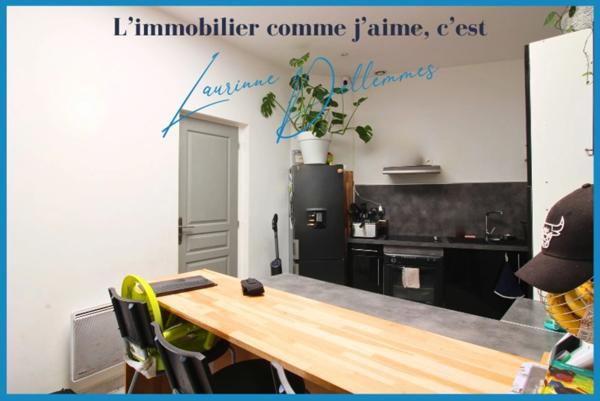 Maison de ville - 2 chambres - vendue louée – 90m2 - Jardinet - A Saint-Amand-les-Eaux (59)